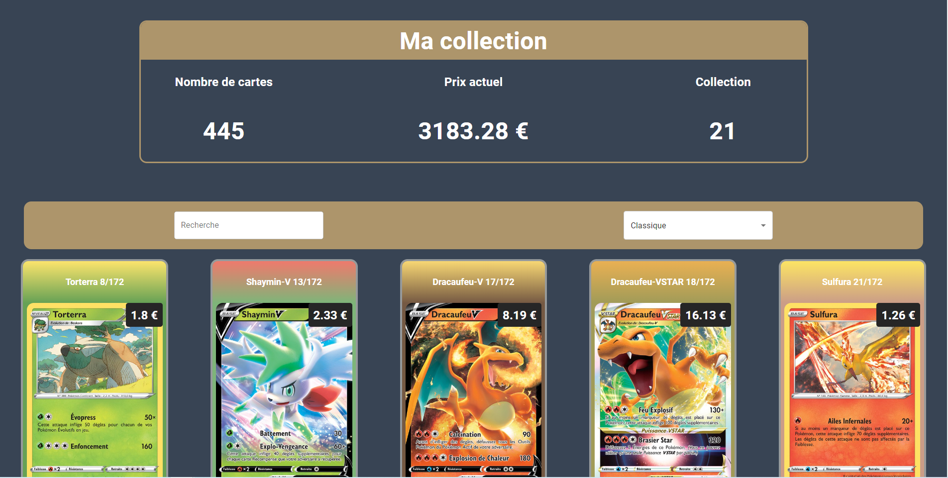 Pilote ta collection sans friction.