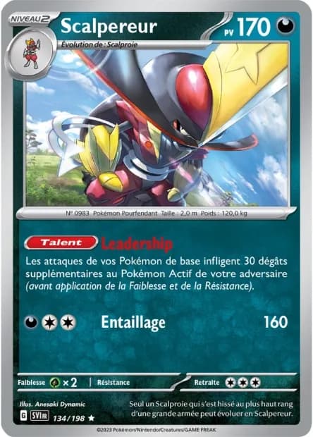 Scalpereur 134/198