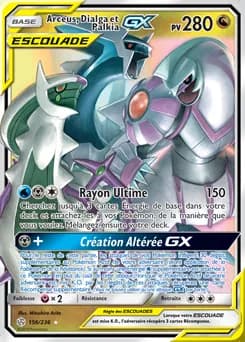 Arceus, Dialga et Palkia-GX 156/236