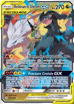 Reshiram et Zekrom-GX 157/236