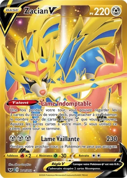 Zacian-V 211/202