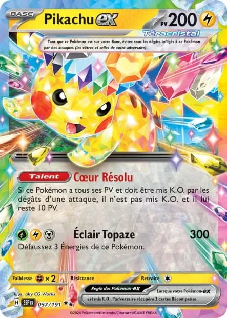 Pikachu ex 57/191