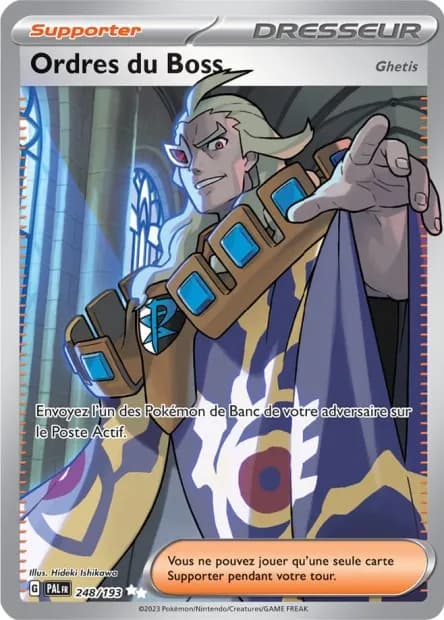 Ordres du Boss Ghetis 248/193