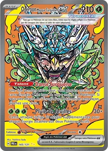 Ogerpon Masque Turquoise ex 145/131