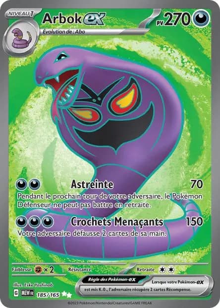 Arbok ex 185/165