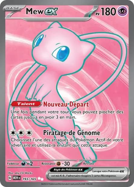Mew ex 193/165