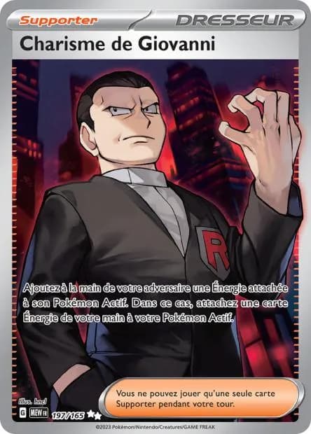 Charisme de Giovanni 197/165