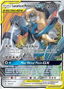 Lucario et Melmetal-GX 120/214