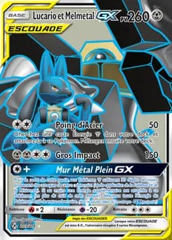 Lucario et Melmetal-GX 203/214