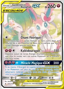 Gardevoir et Nymphali-GX 205/214