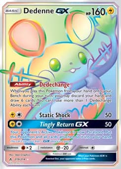 Dedenne-GX 219/214