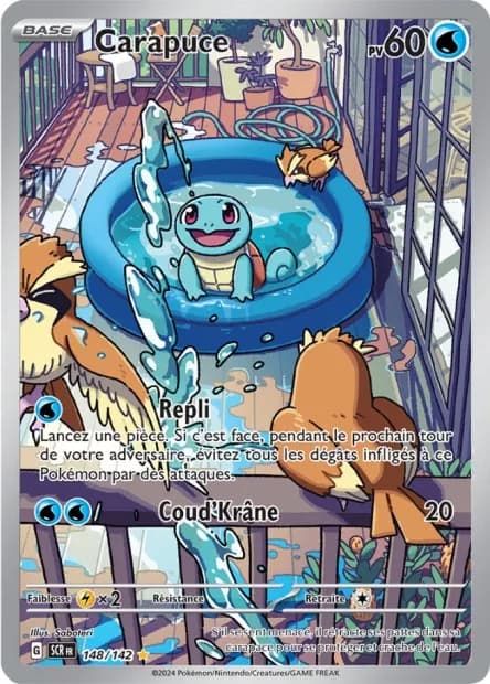 Carapuce 148/142