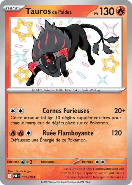 Tauros de Paldea 111/91