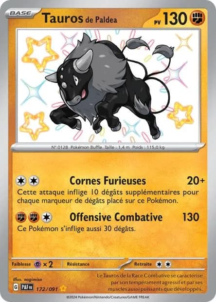 Tauros de Paldea 172/91