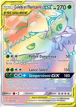 Celebi et Florizarre-GX 182/181