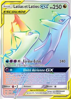 Latias et Latios-GX 190/181