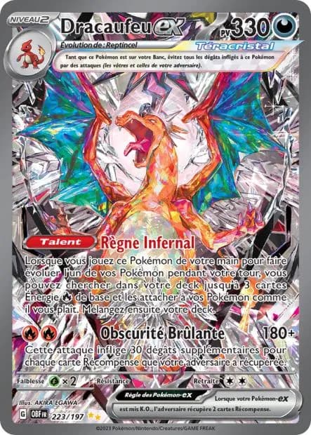 Dracaufeu ex 223/197