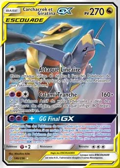 Carchacrok et Giratina-GX 146/236