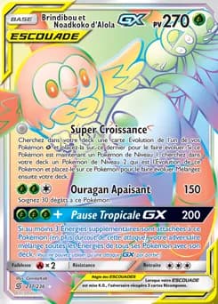 Brindibou et Noadkoko d’Alola-GX 237/236