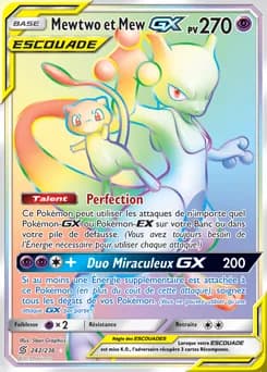 Mewtwo et Mew-GX 242/236