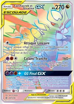 Carchacrok et Giratina-GX 247/236