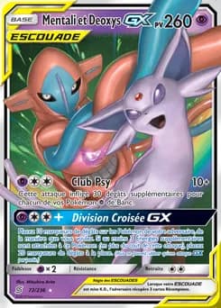 Mentali et Deoxys-GX 72/236