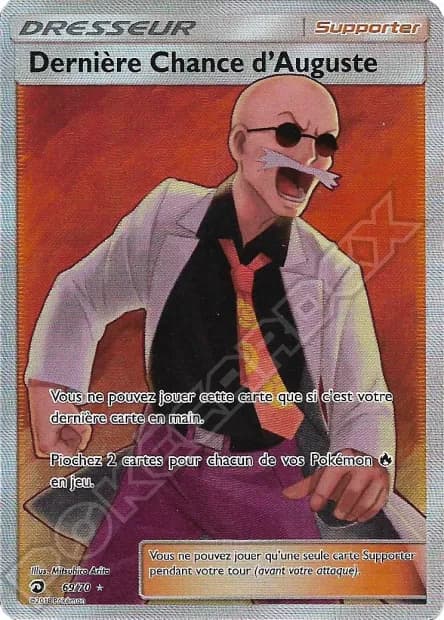 Dernière Chance d’Auguste 69/70