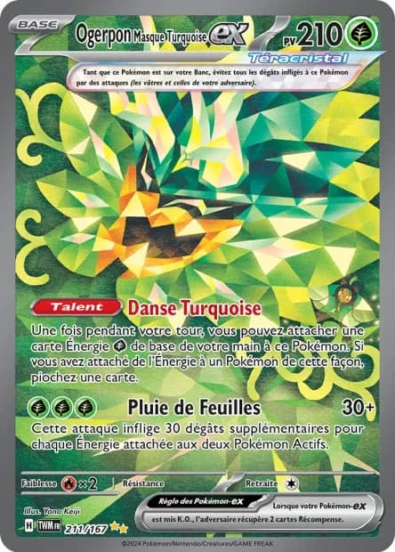 Ogerpon Masque Turquoise ex 211/167