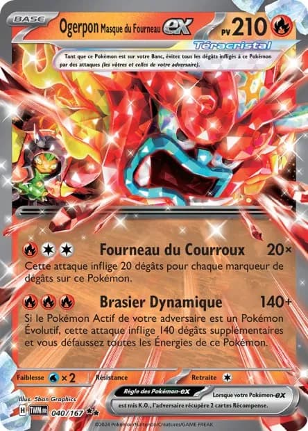Ogerpon Masque du Fourneau ex 40/167