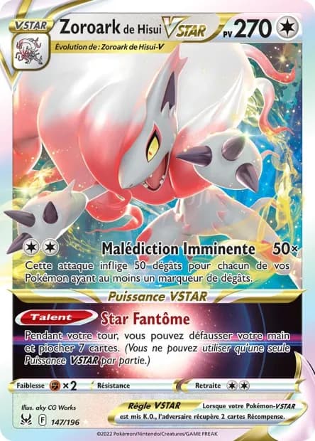 Zoroark de Hisui-VSTAR 147/196
