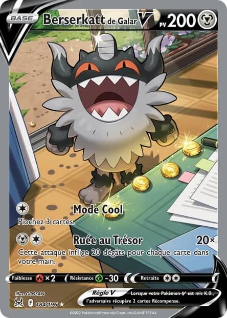 Berserkatt de Galar-V 184/196
