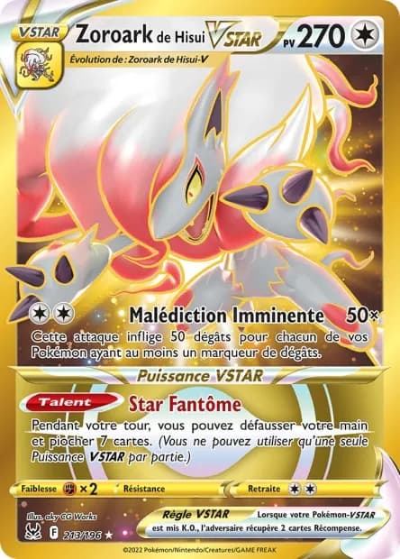 Zoroark de Hisui-VSTAR 213/196