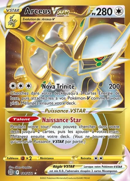 Arceus-VSTAR 184/172