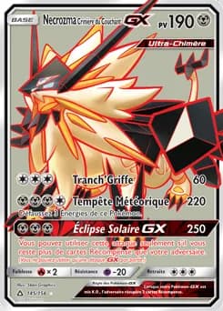 Necrozma Crinière du Couchant-GX 145/156