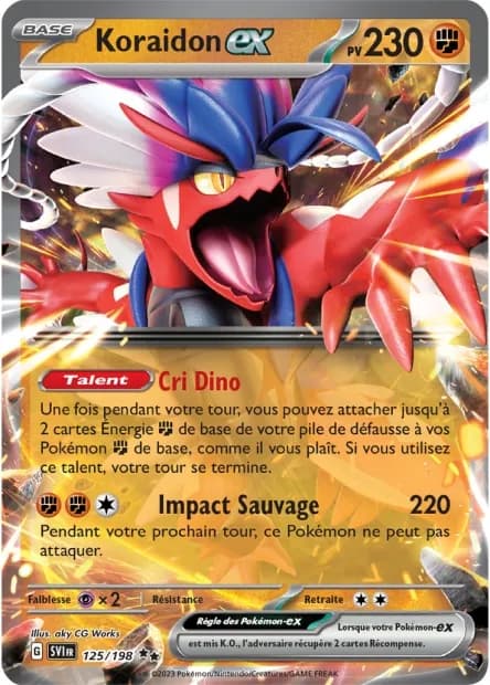 Koraidon ex 125/198