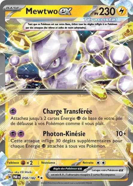 Mewtwo ex 58/182