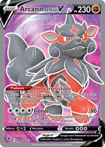 Arcanin de Hisui-V 179/195